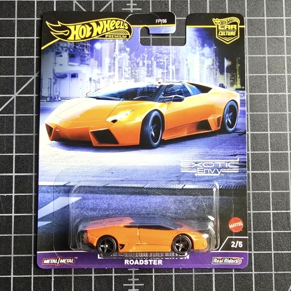 MATTEL HOT WHEELS PREMIUM 2023 CAR CULTURE EXOTIC ENVY - Picture 3 of 7